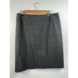 Josephine Studio Skirt Women's Size 12 Gray Pencil Skirt Straight Wide Waistband